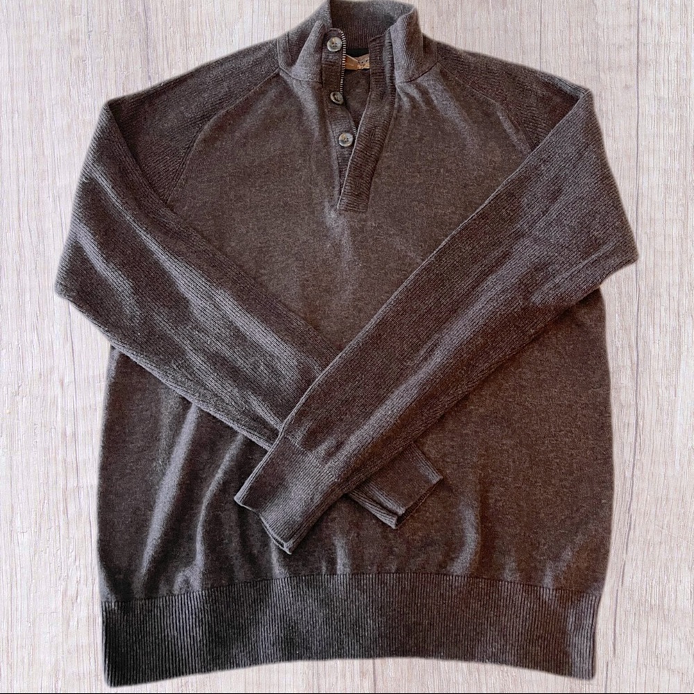 Mens Pronto Uomo Blue Sweater